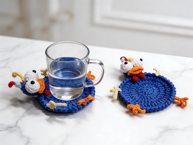 11 In 1 Animal Coasters - Crochet Pattern